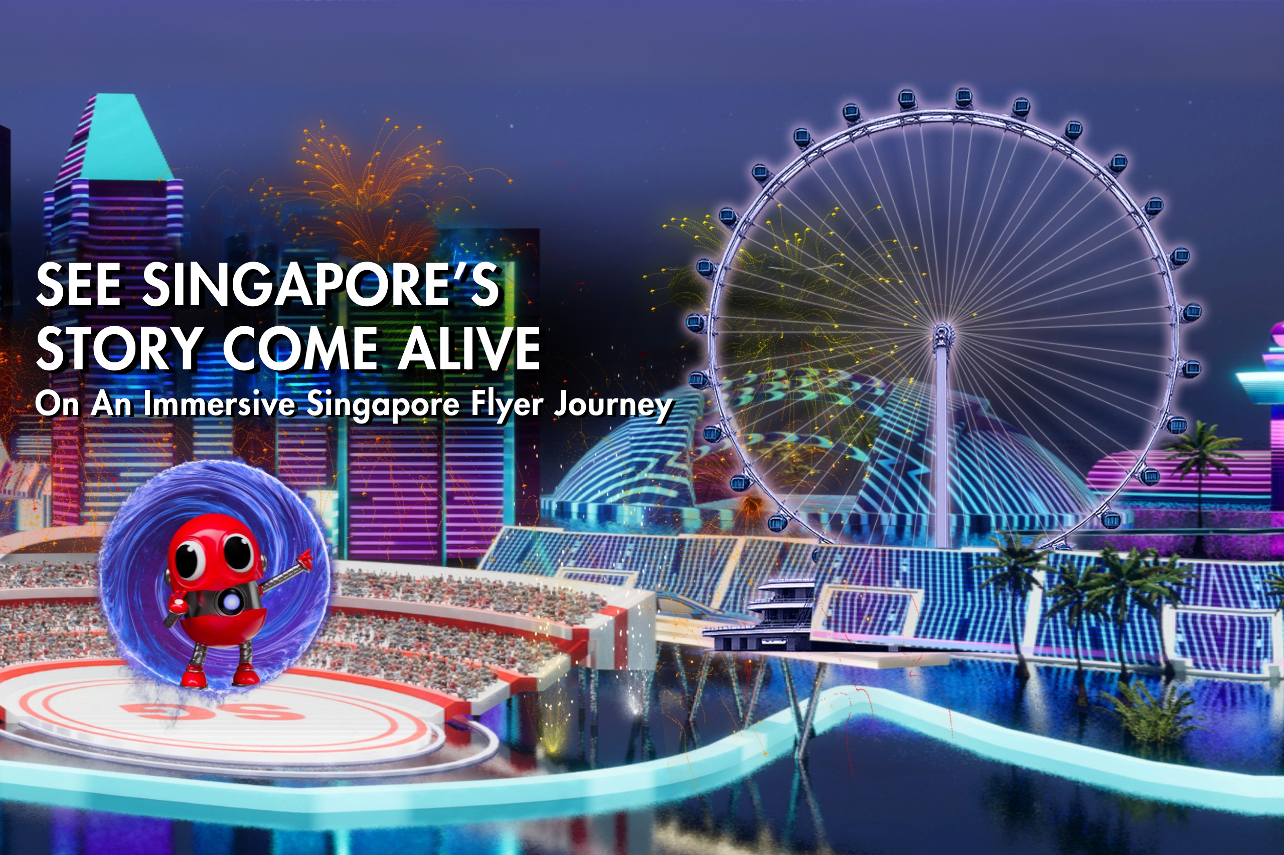 新加坡摩天观景轮门票| Singapore Flyer